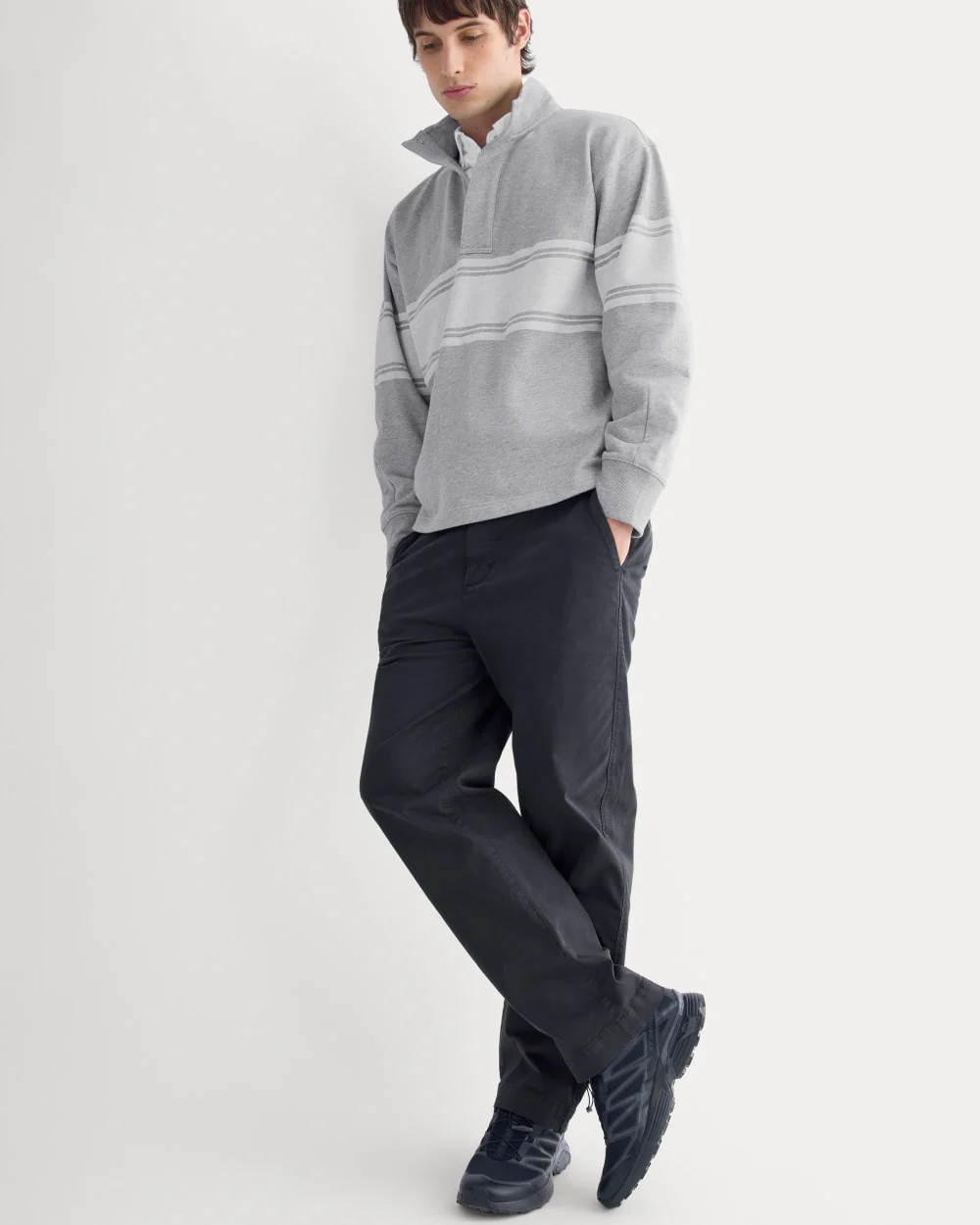 Everyday Straight-Fit Chino | Black - Image 3