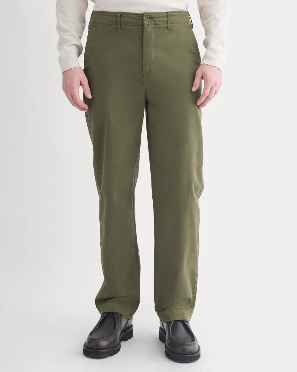 Everyday Straight-Fit Chino | Olive Night - Image 3