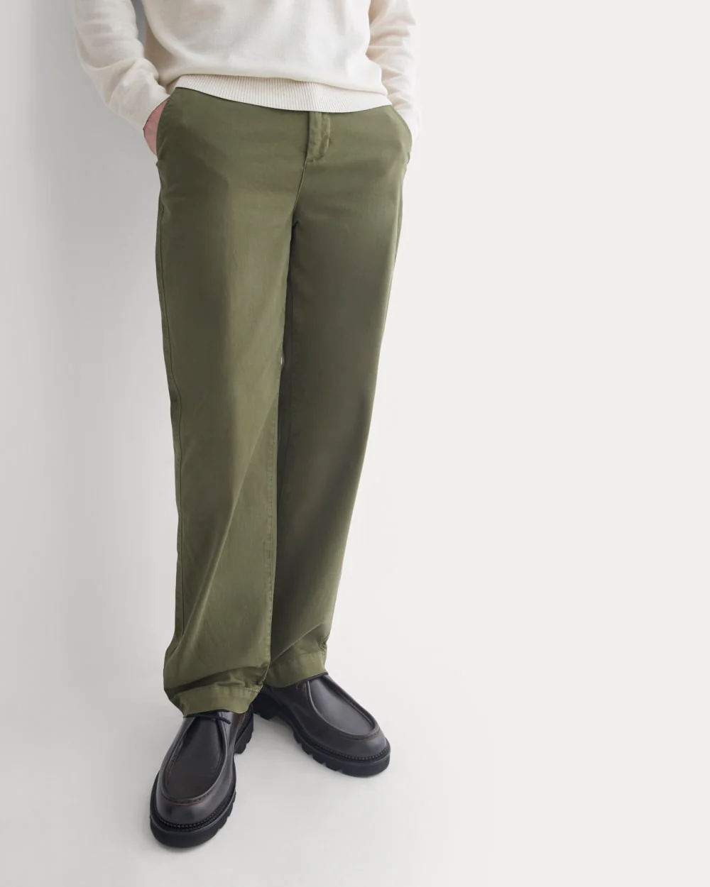 Everyday Straight-Fit Chino | Olive Night - Image 5