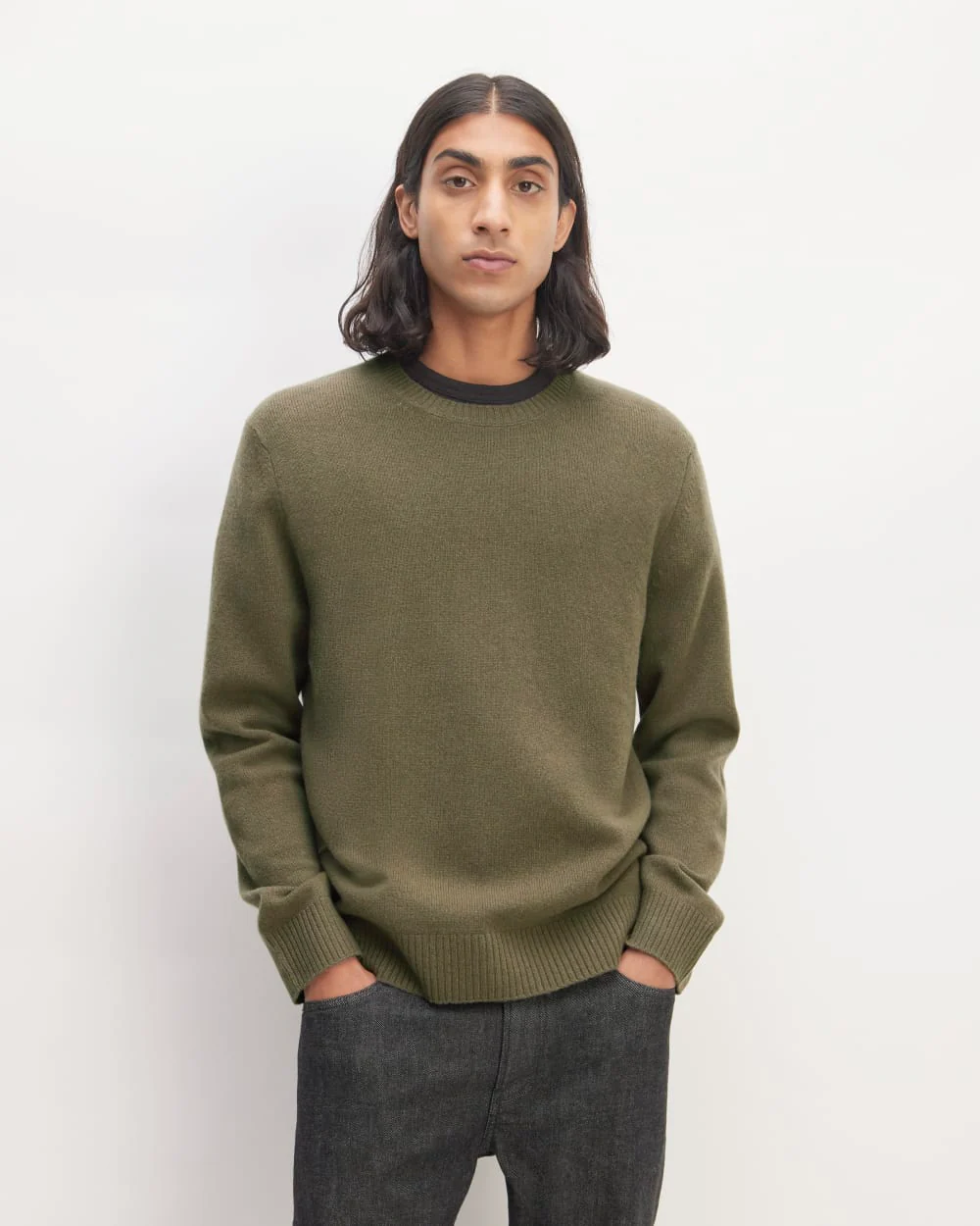 The Premium Merino Crew Neck Sweater | Kalamata