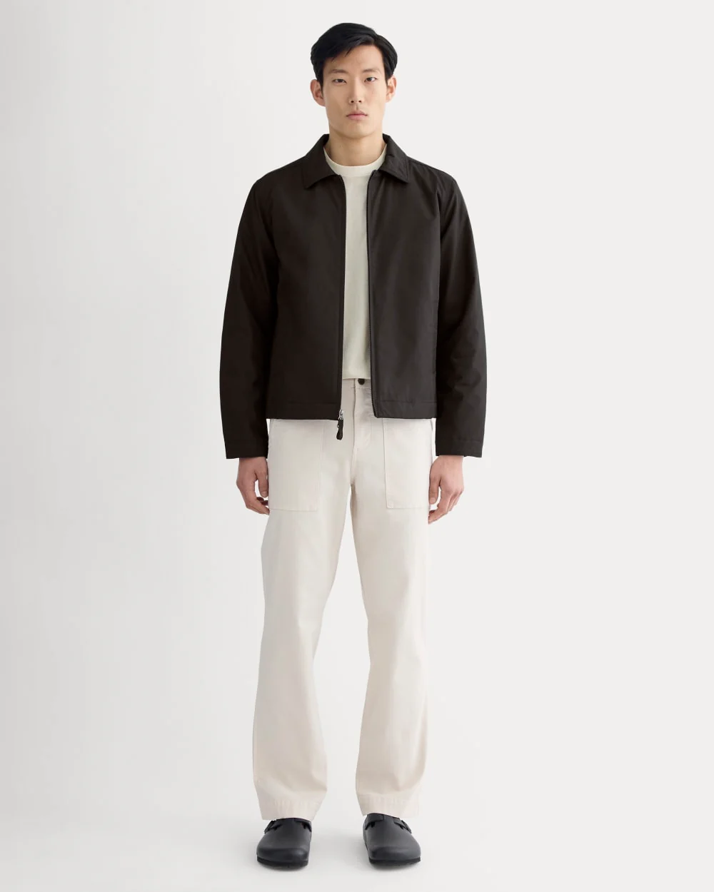 The Filled Harrington Jacket | Black - Image 3