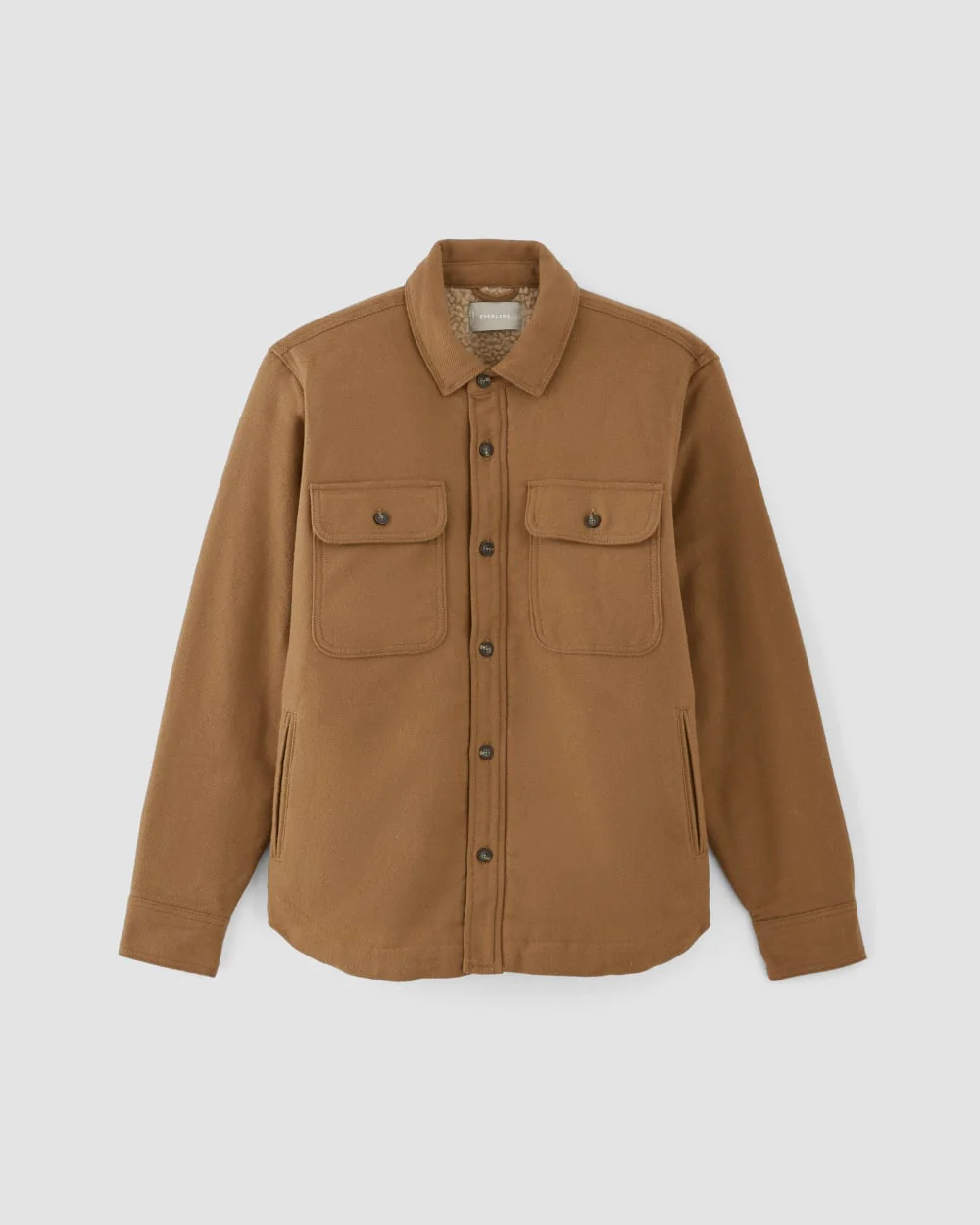 The ReNew Fleece-Lined Heavyweight Overshirt | Toasted Coconut - Image 2