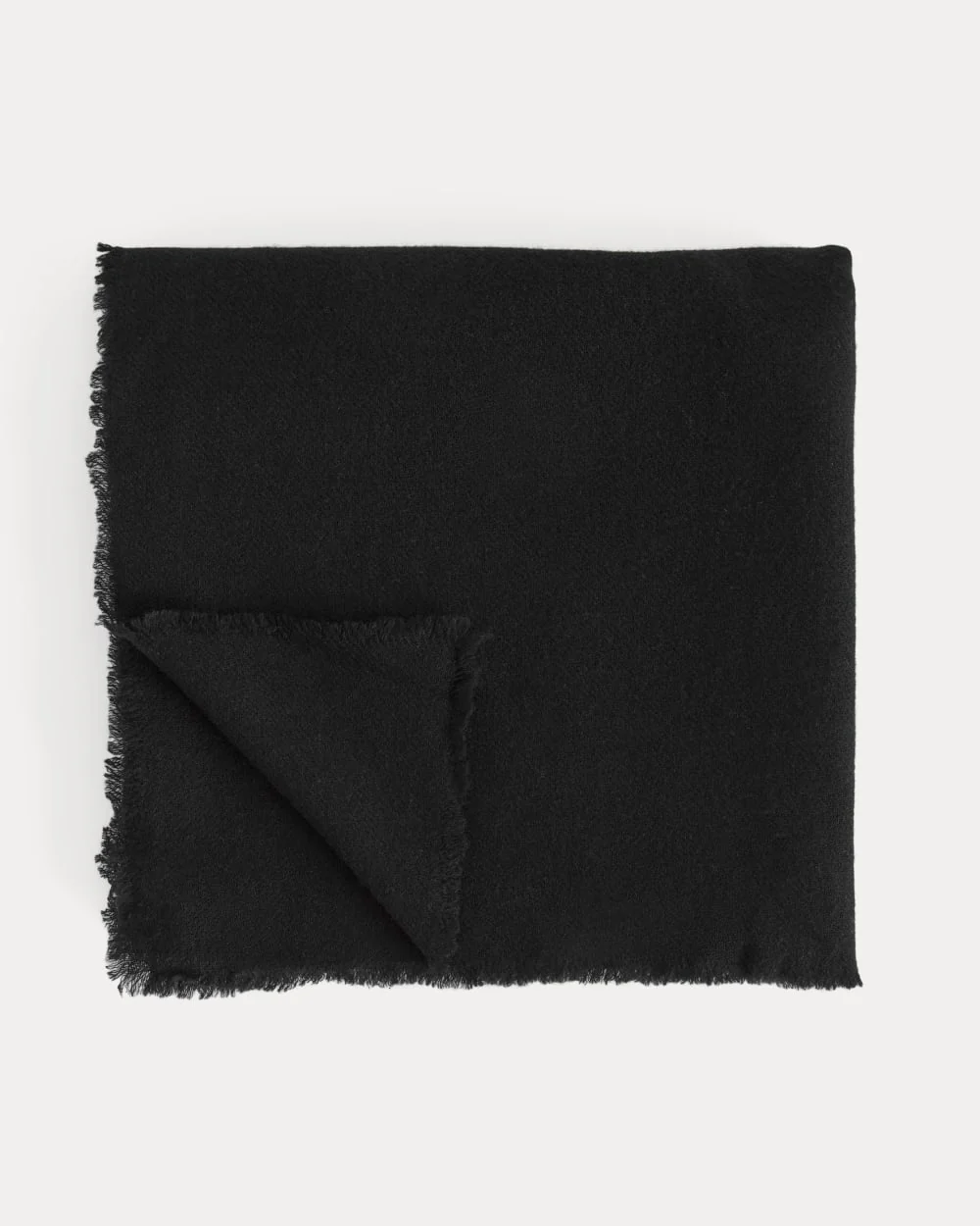 The Feather Cashmere Bandana | Black - Image 2