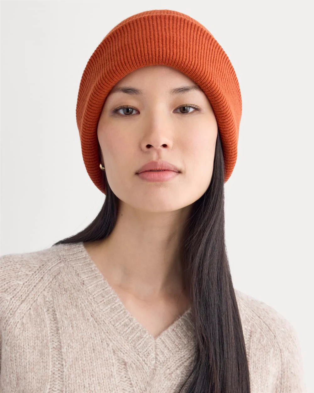 The Cabin Beanie | Rust - Image 3