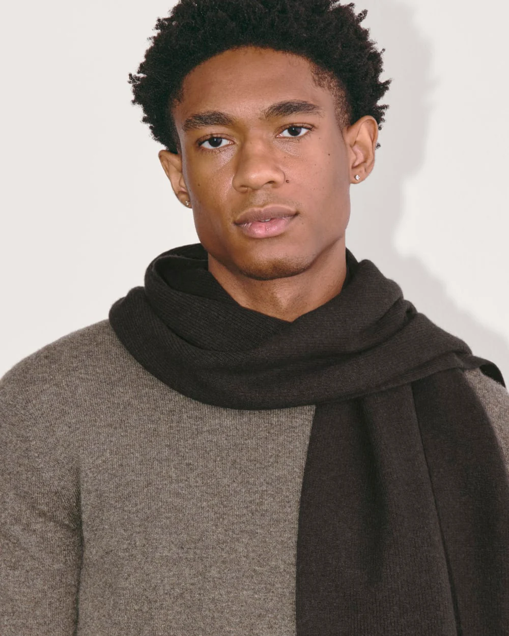 The Cabin Scarf | Black - Image 2