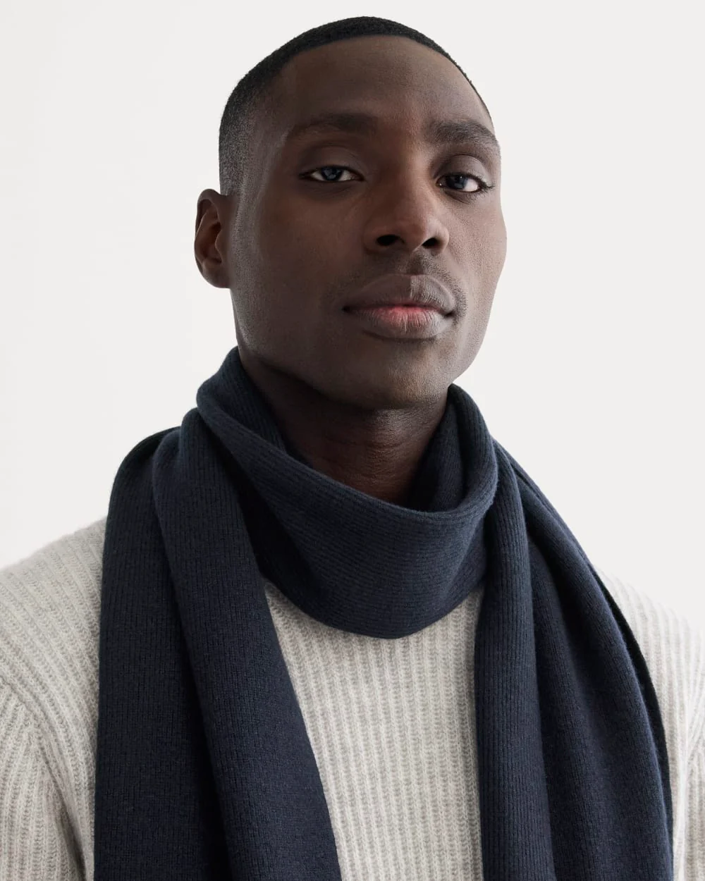 The Cabin Scarf | Navy - Image 3