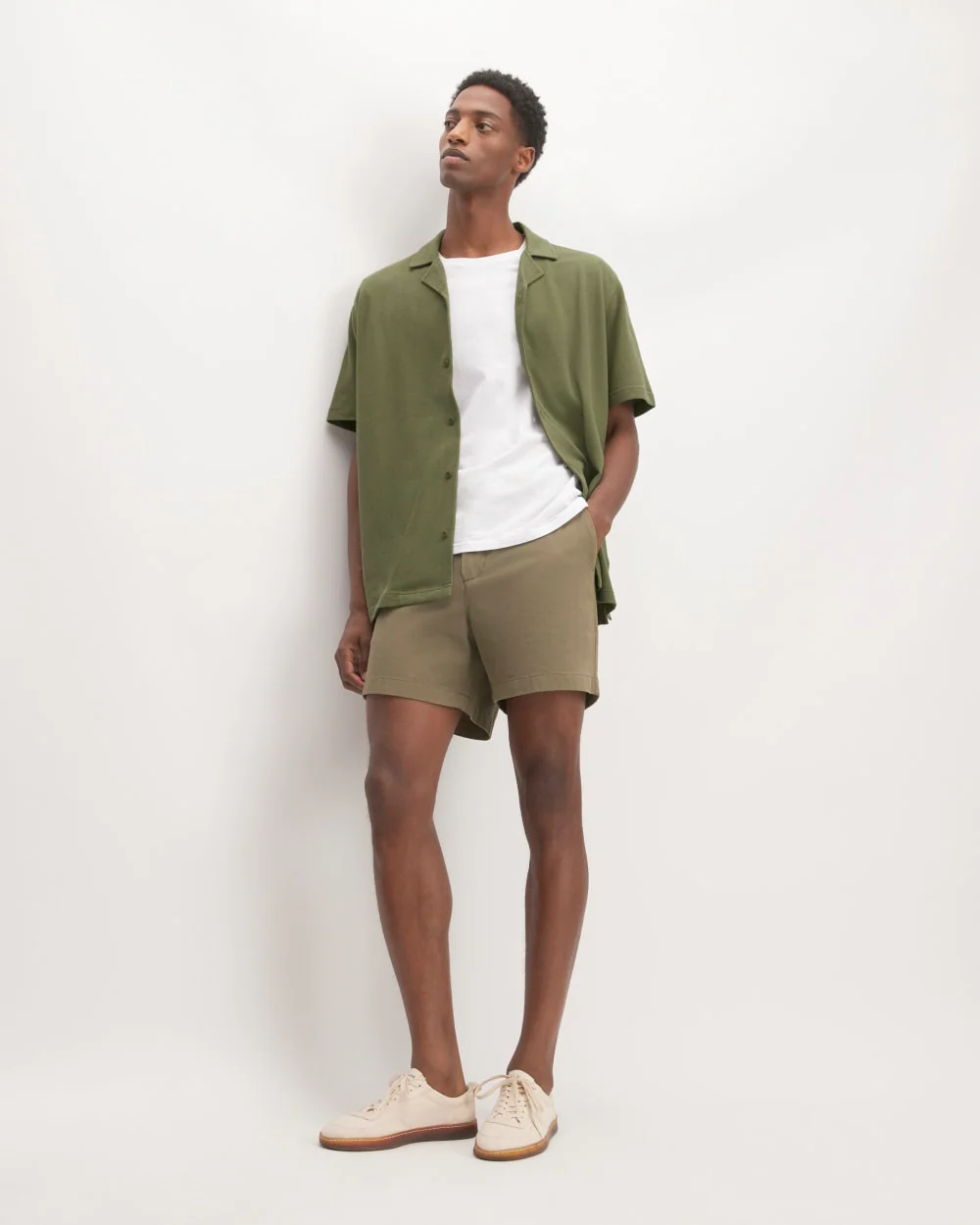 The Pique Short-Sleeve Shirt | Kalamata - Image 3