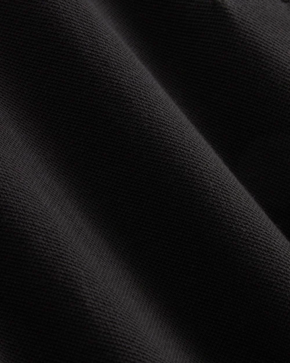The Pique Polo | Black - Image 6