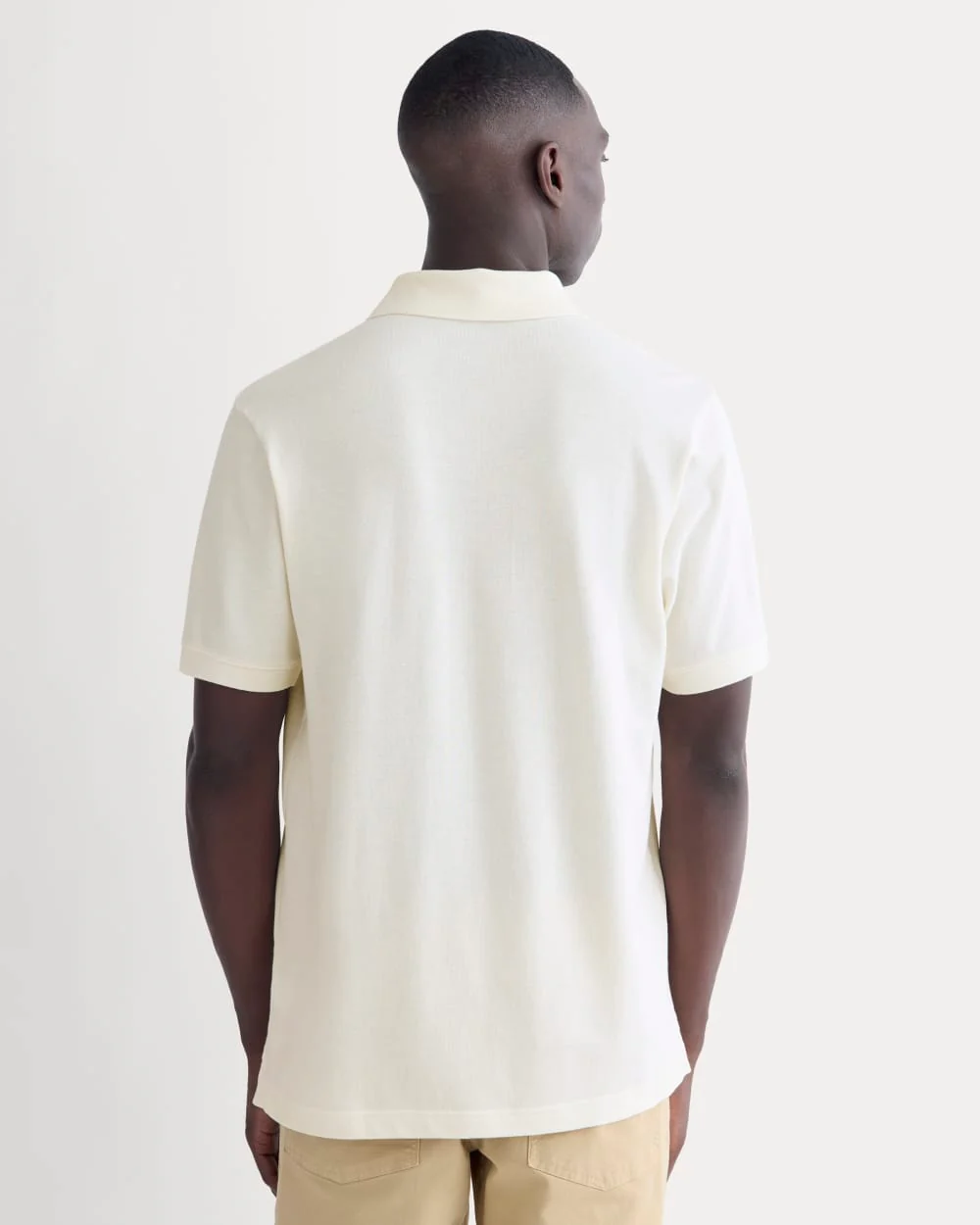 The Pique Polo | Bone - Image 5