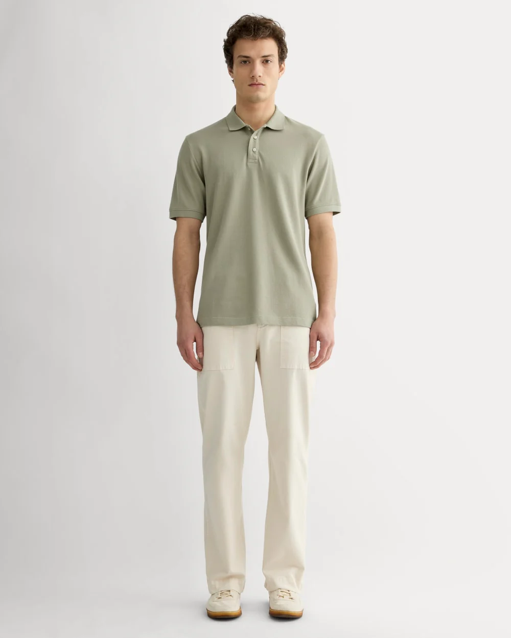 The Pique Polo | Eucalyptus - Image 3
