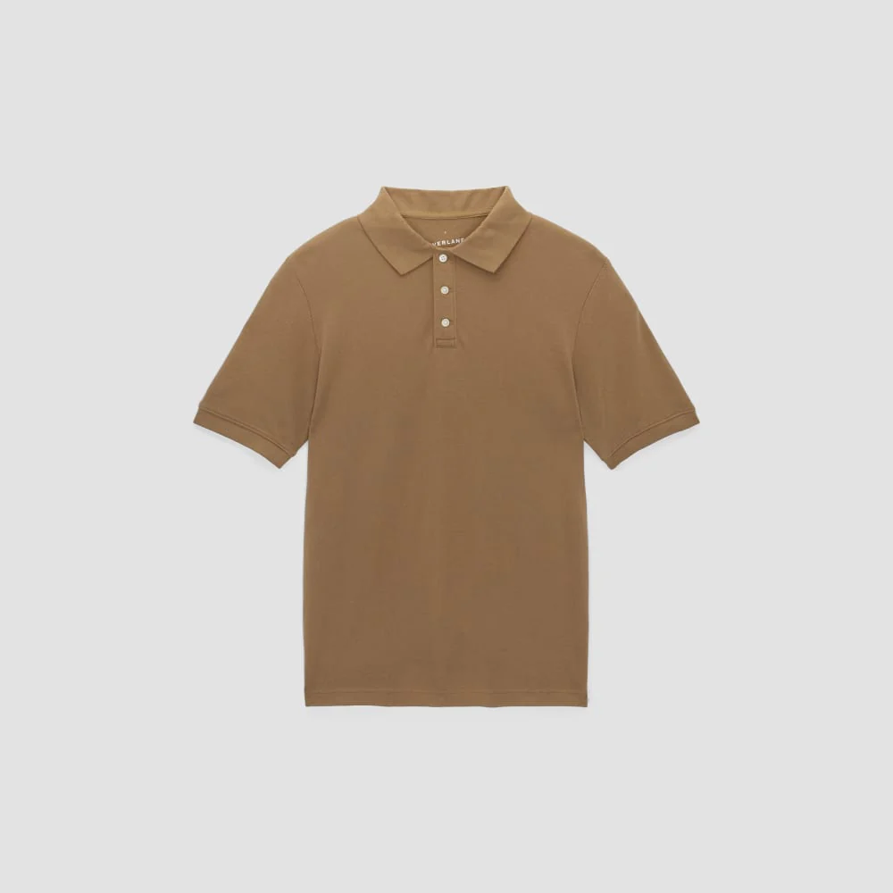 The Pique Polo | Toasted Coconut - Image 2