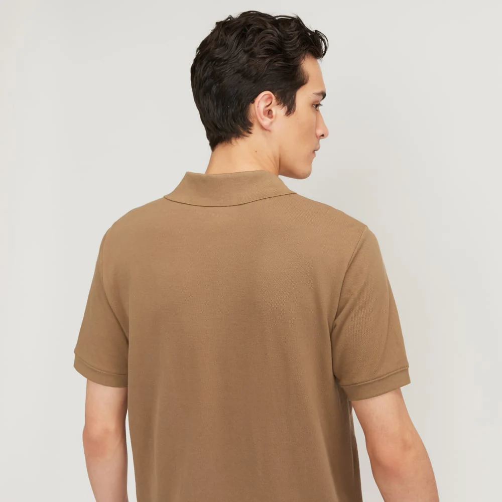 The Pique Polo | Toasted Coconut - Image 5
