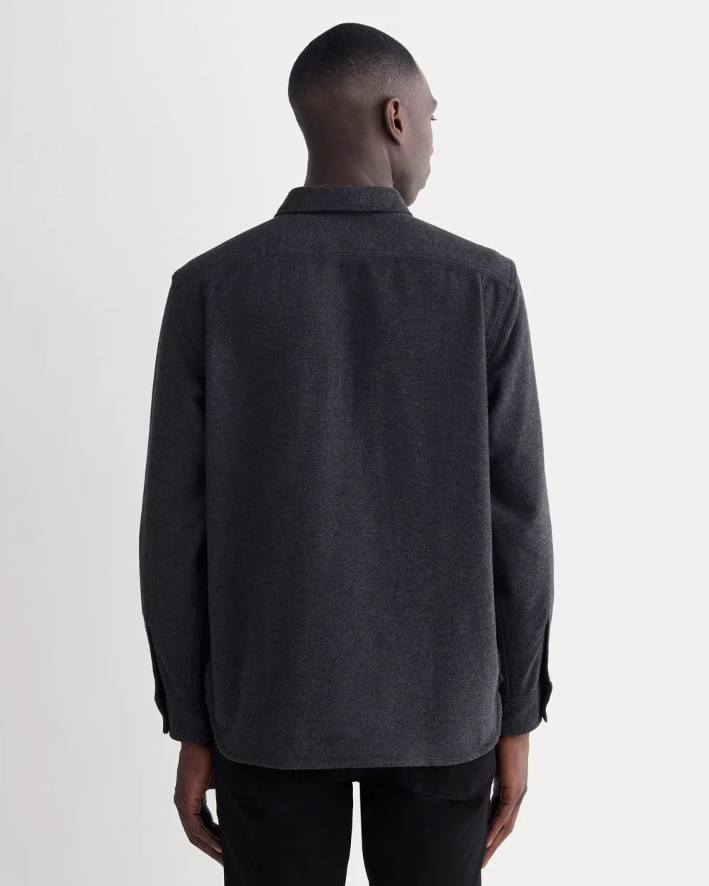 The Heavyweight Overshirt | Uniform | Charcoal Heather - Image 5