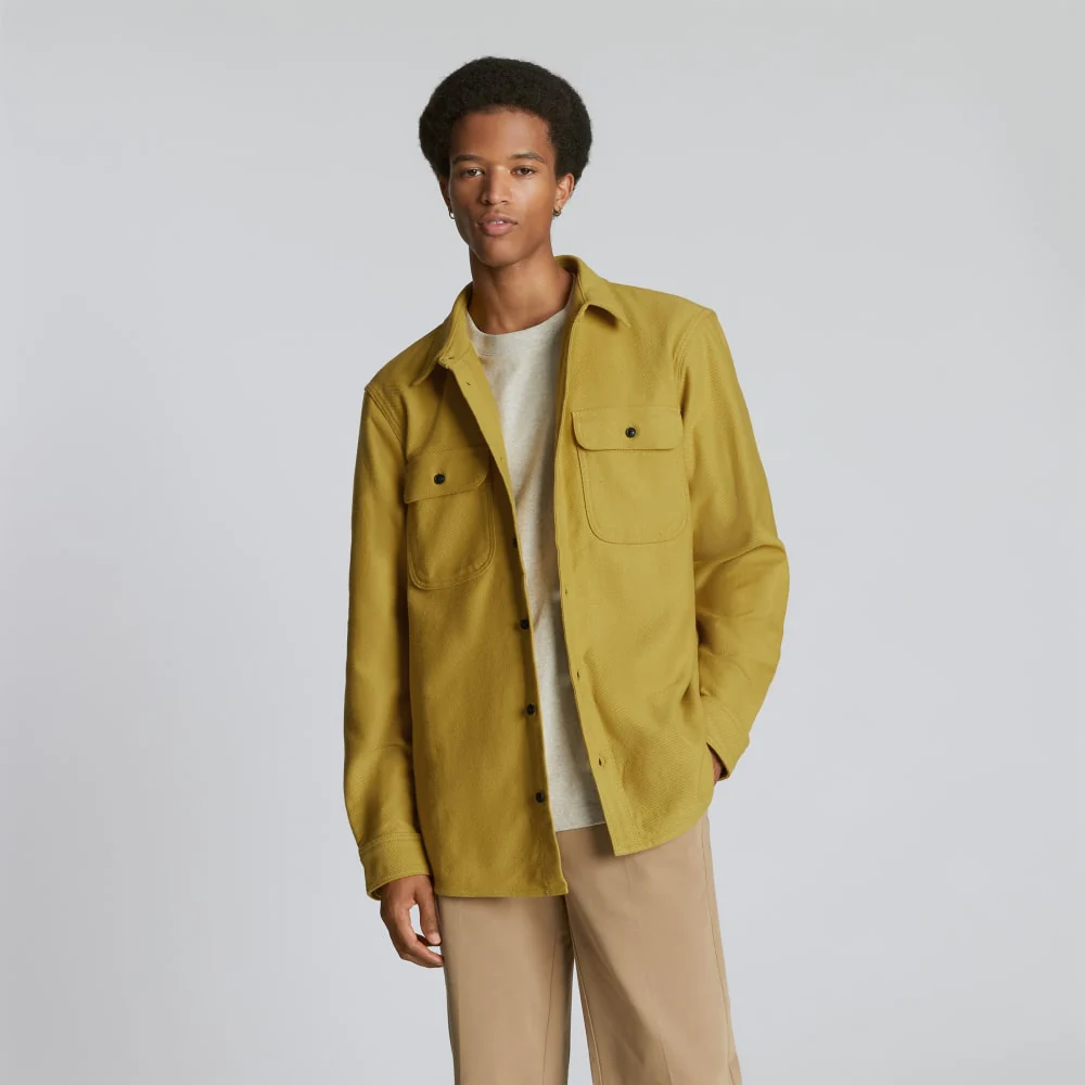 The Heavyweight Overshirt | Uniform | Golden Palm