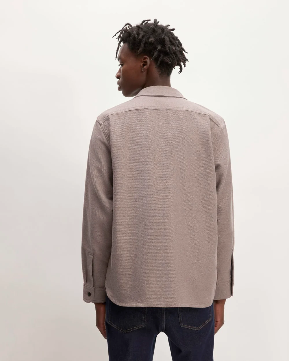 The Heavyweight Overshirt | Uniform | Heathered Brown - Image 6