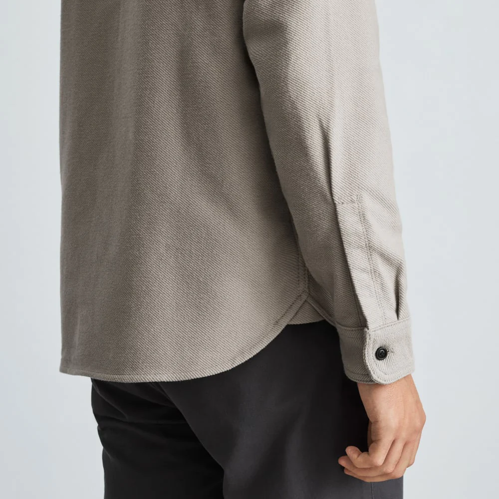 The Heavyweight Overshirt | Uniform | Stone - Image 6