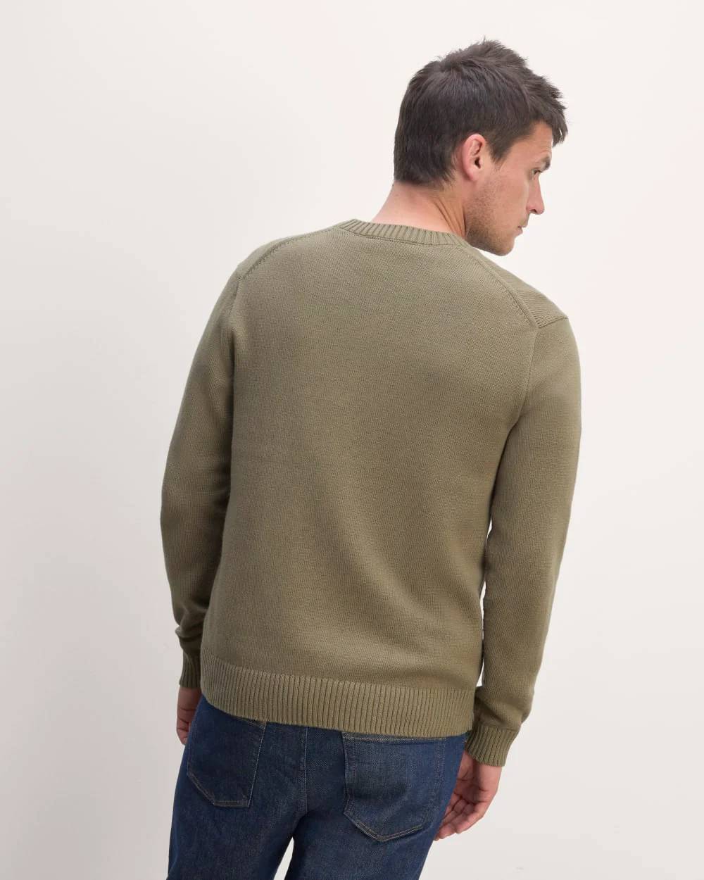The Classic Sweater in Everyday Cotton | Kalamata - Image 6