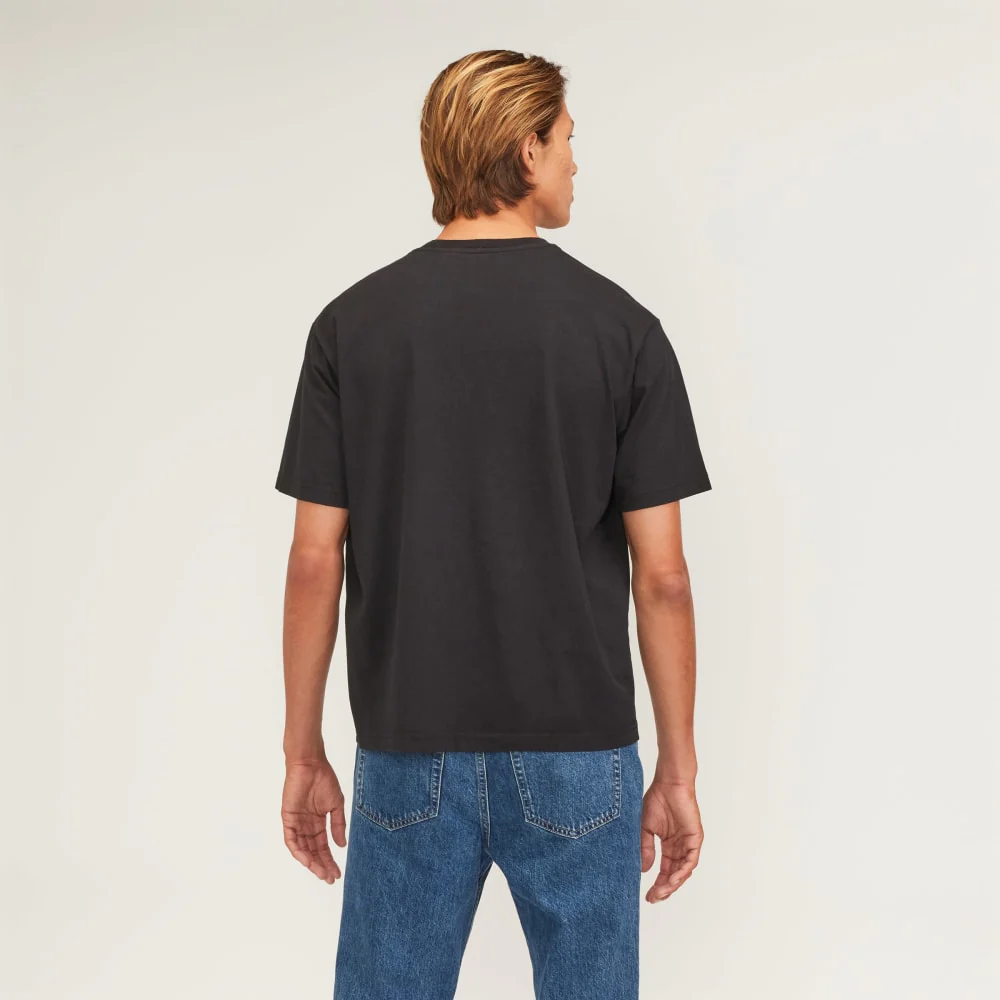 The Premium-Weight Relaxed Crew | Uniform | Black - Image 3