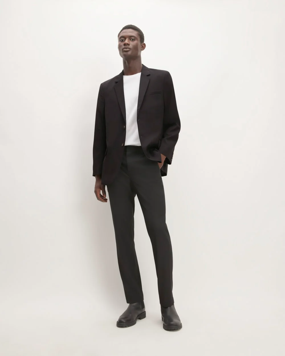 The Italian Wool Jacket | Black - Image 3