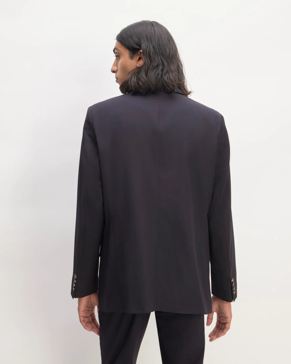 The Italian Wool Jacket | Navy - Image 6