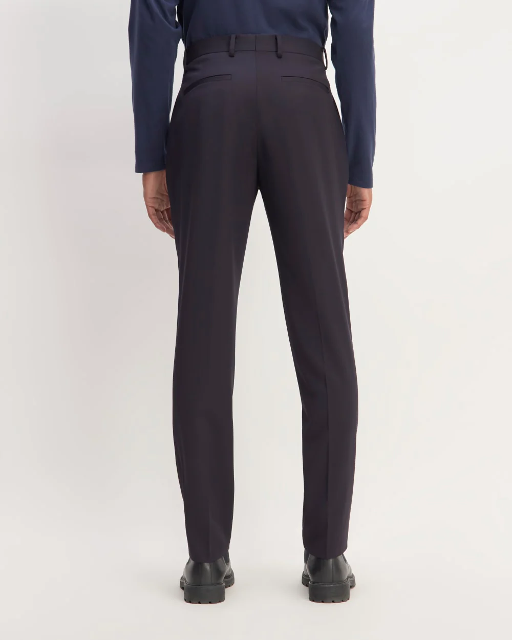 The Italian Wool Pant | Navy - Image 6