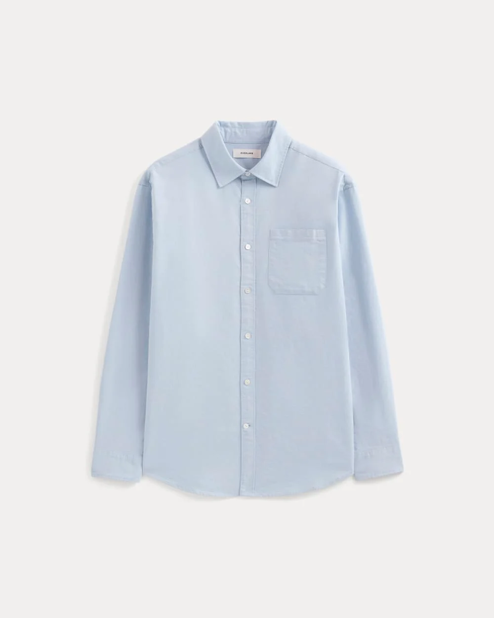 Lightweight Oversized Oxford | Light Blue - Image 2