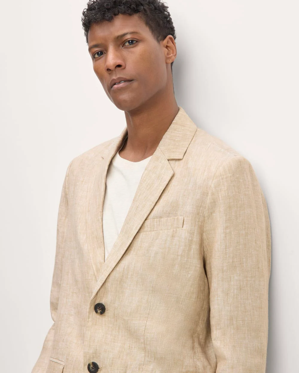 The Linen Blazer | Cornstalk Chambray - Image 3