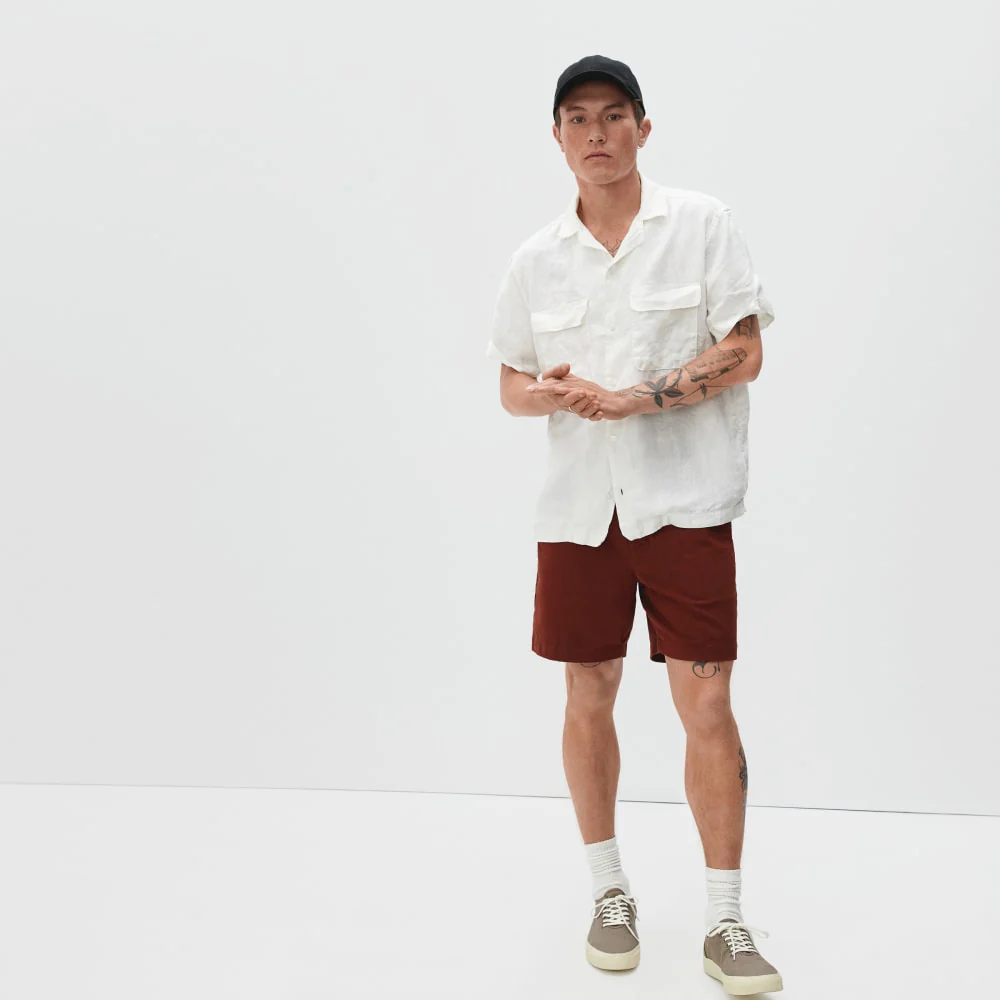 The Resort Shirt in Linen | White - Image 3