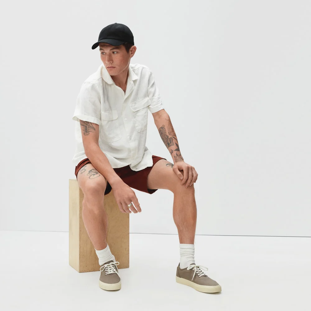 The Resort Shirt in Linen | White - Image 5