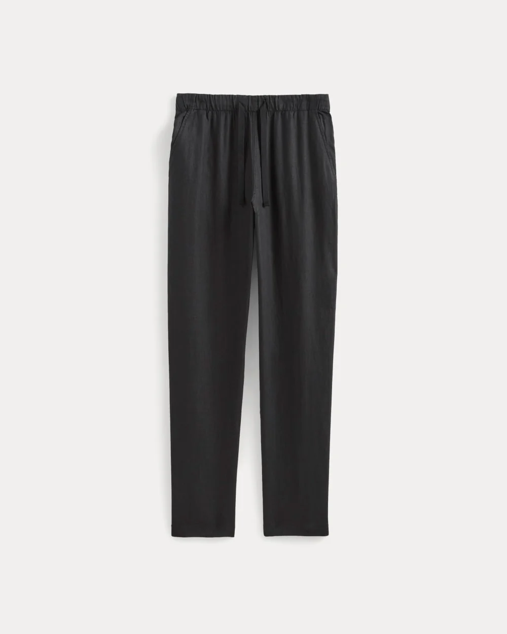 The Linen Easy Pant | Black - Image 2