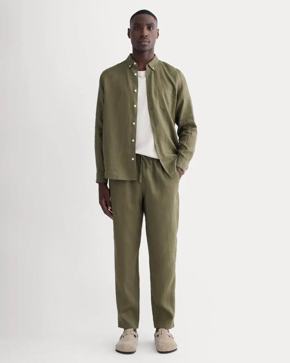 The Linen Easy Pant | Kalamata