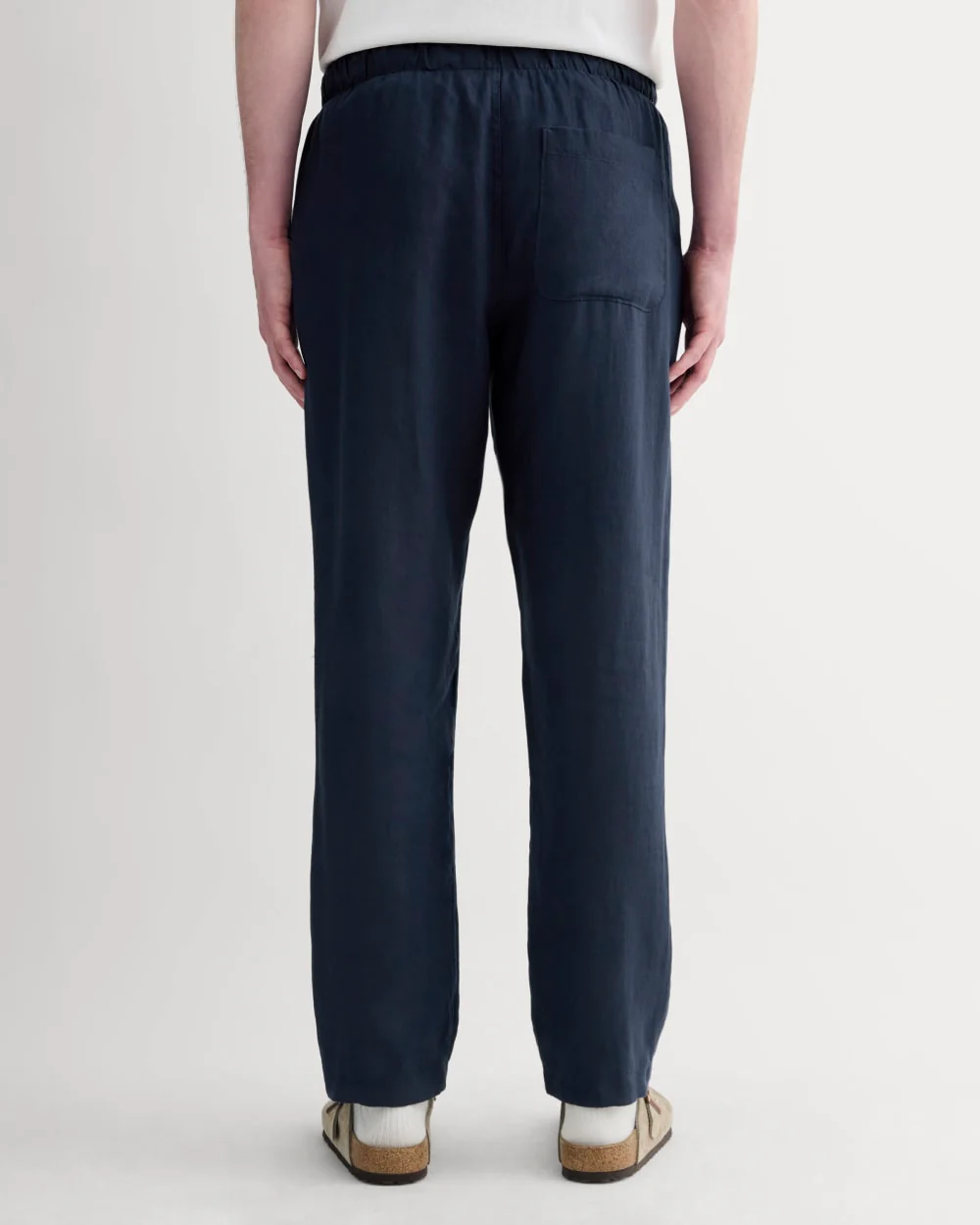 The Linen Easy Pant | Navy - Image 5