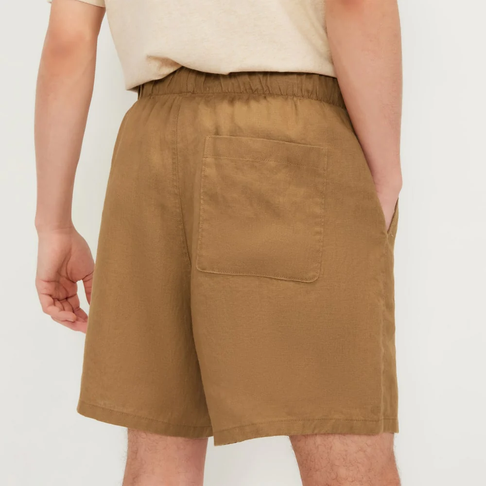 The Linen Easy Short | Toasted Coconut - Image 5
