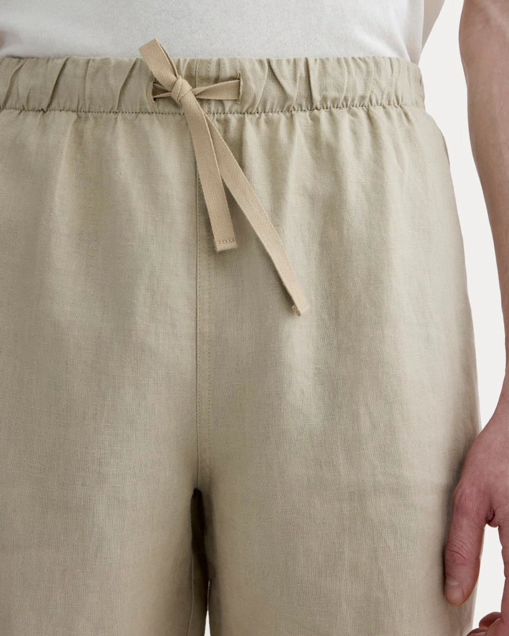 The Linen Easy Short | Trench Coat Khaki - Image 4