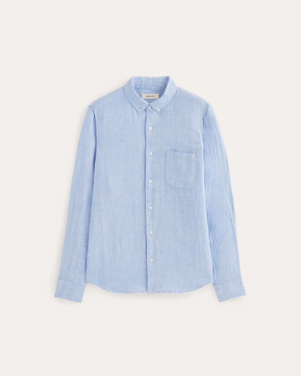 The Classic Shirt in Linen | Light Blue - Image 2