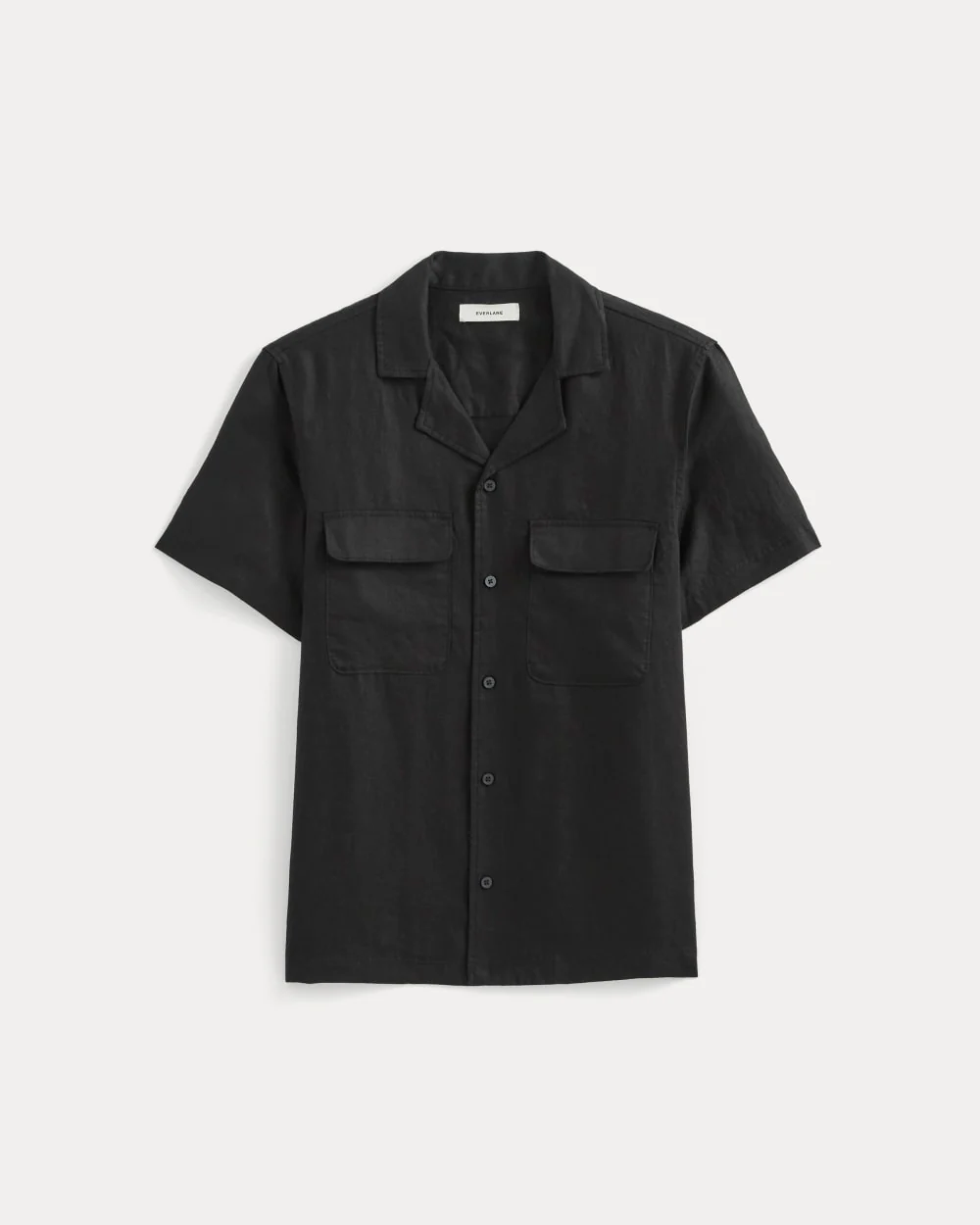The Resort Shirt in Linen | Black - Image 2
