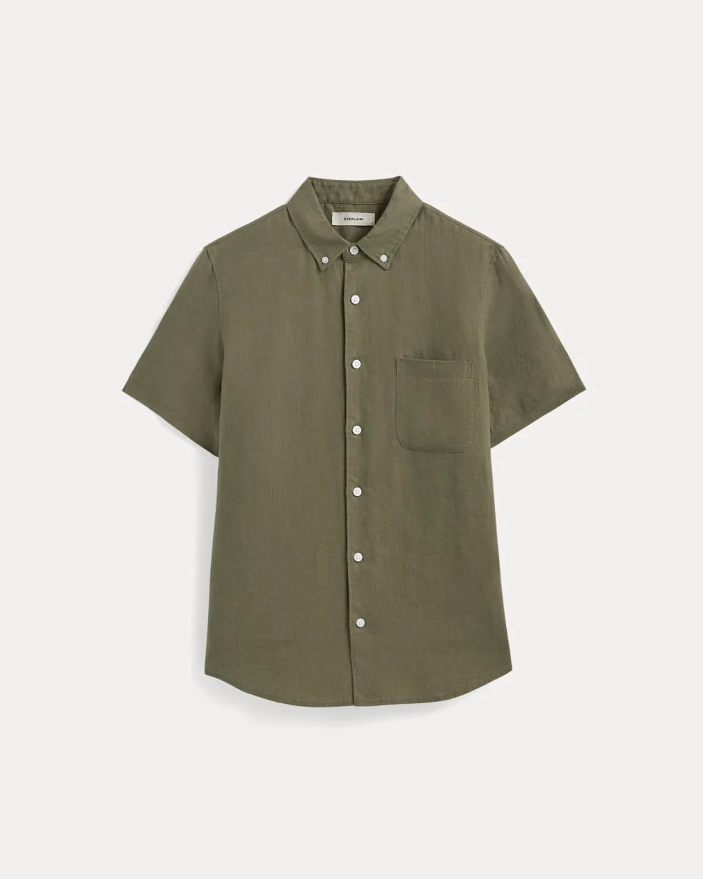The Classic Short-Sleeve Shirt in Linen | Kalamata - Image 2