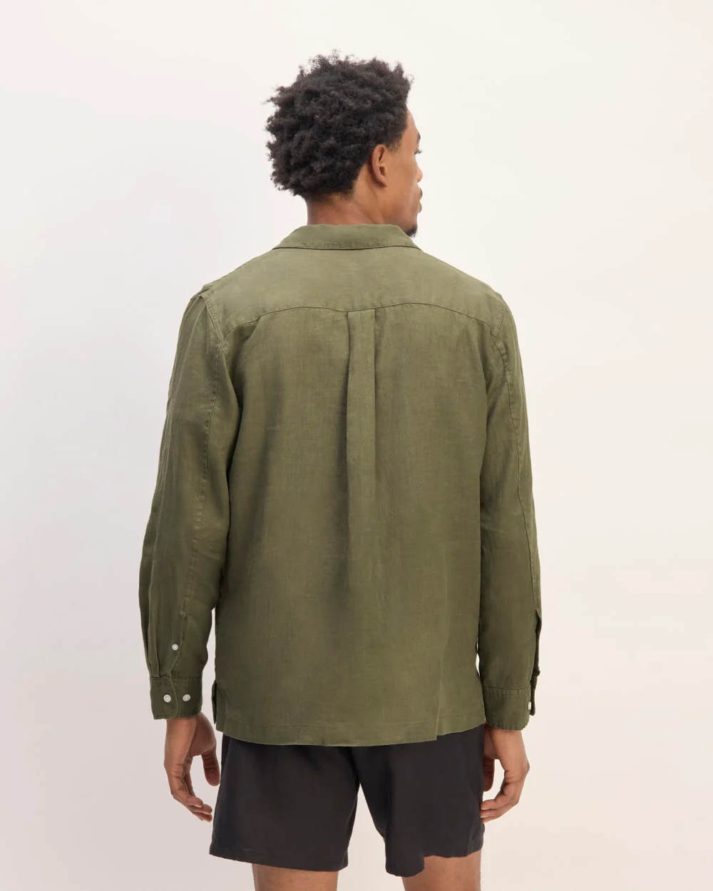 The Linen Straight Hem Shirt | Kalamata - Image 6