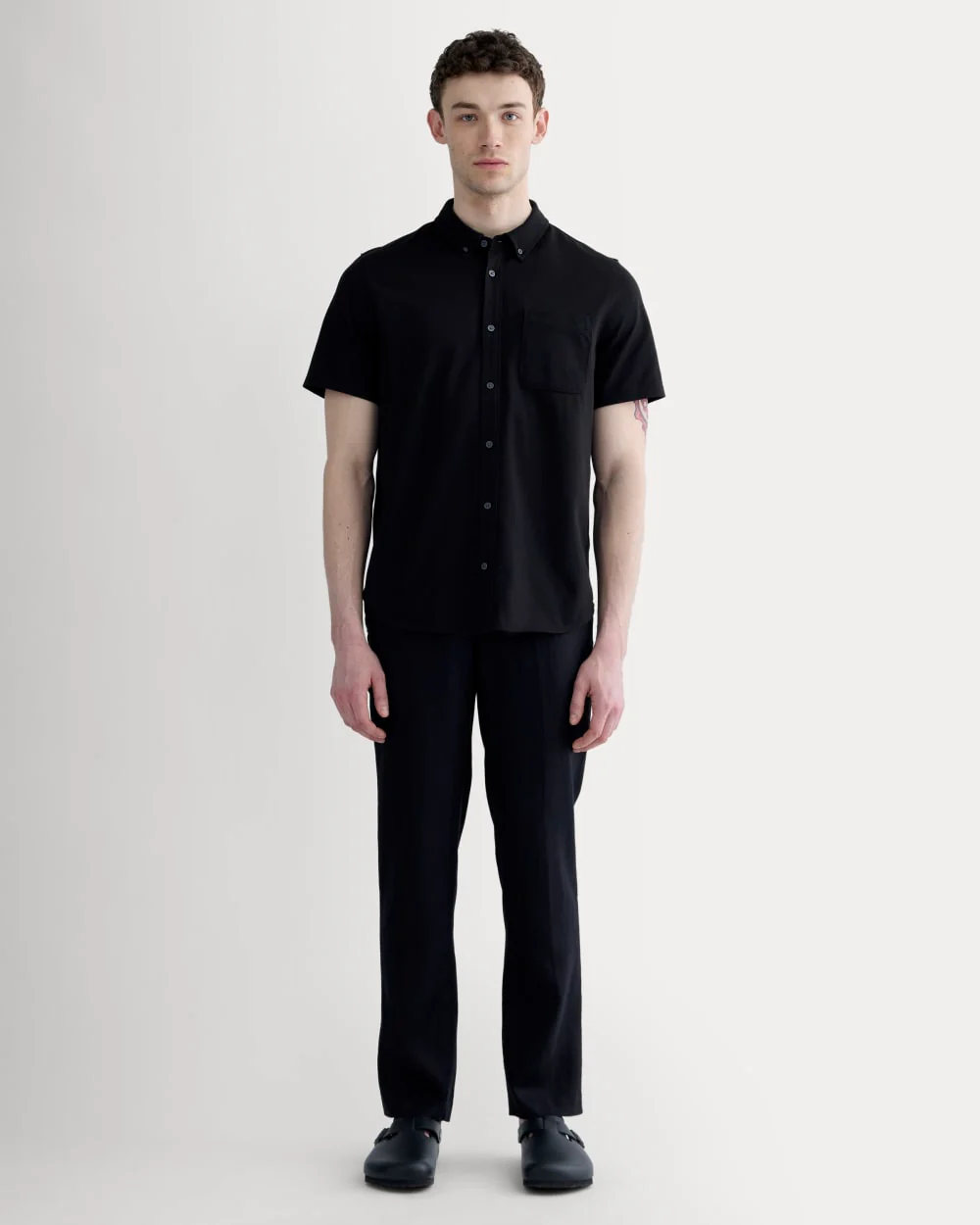 The Linen Trouser | Black
