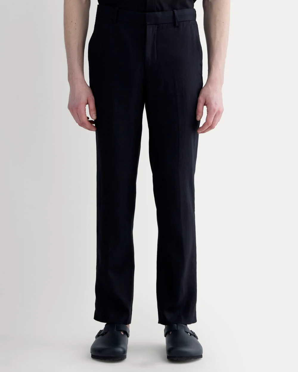 The Linen Trouser | Black - Image 3