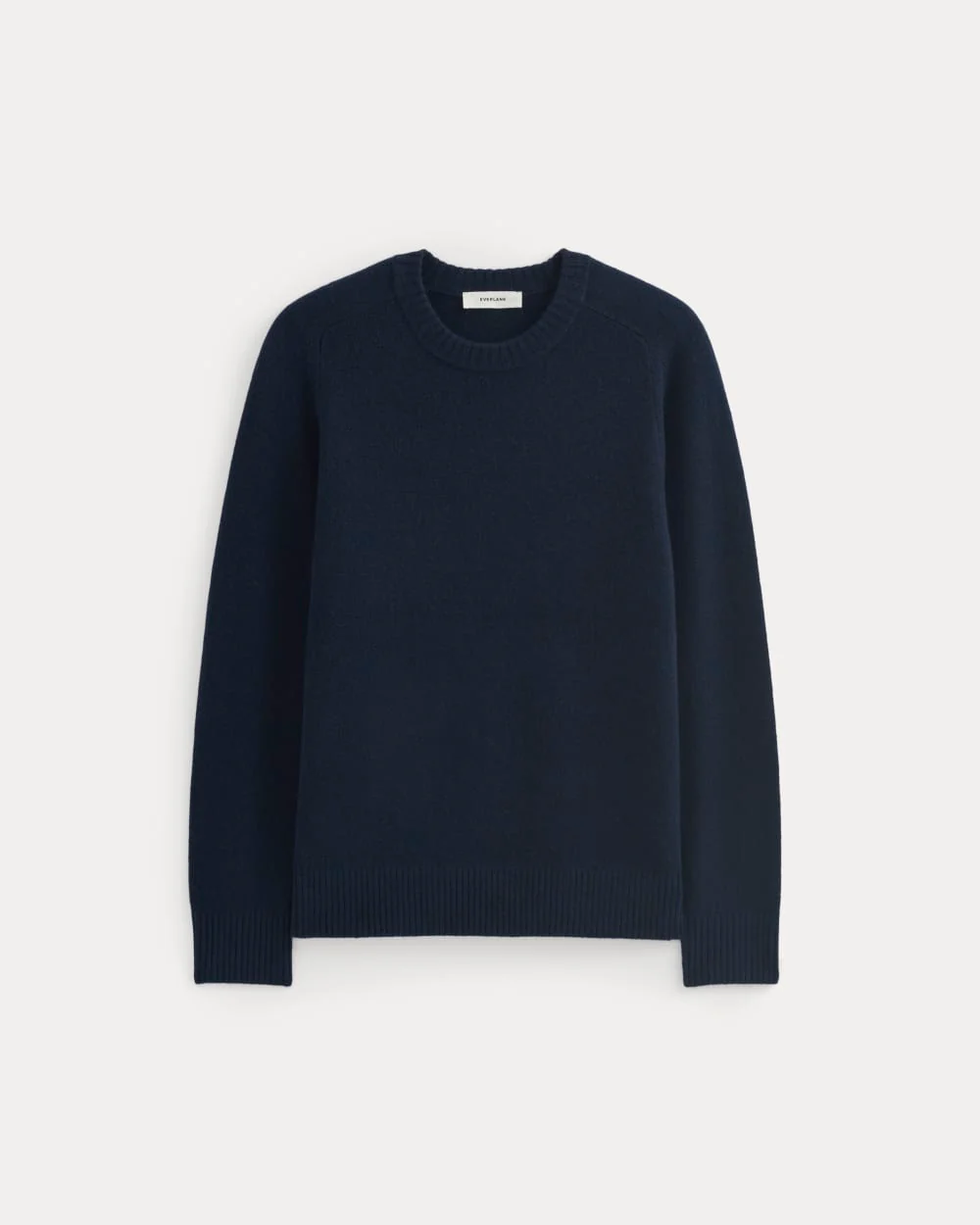 Midweight Cashmere Crew |  Navy - Image 2