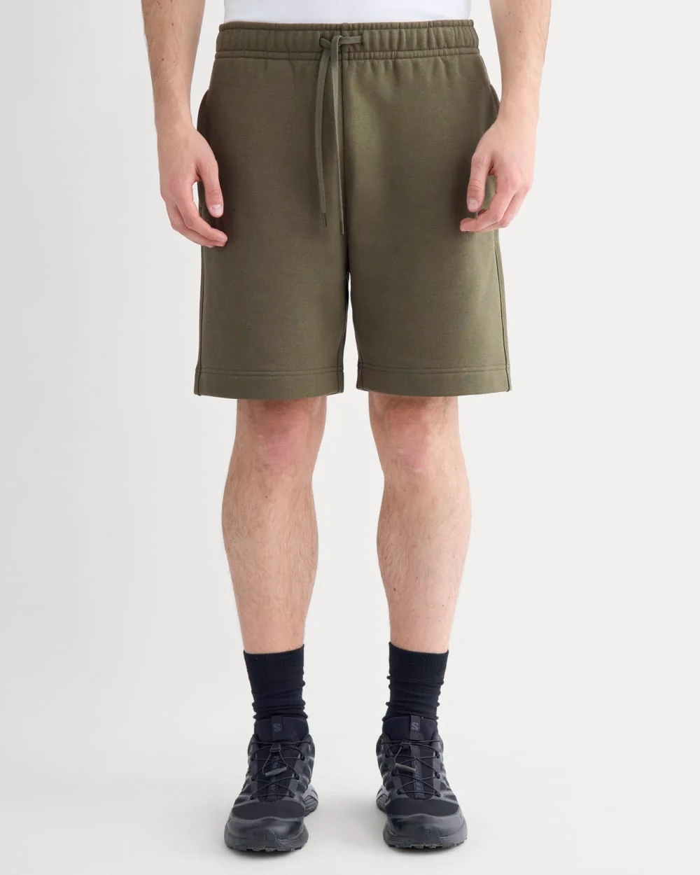 Luxe Fleece Easy Short | Olive Night - Image 6