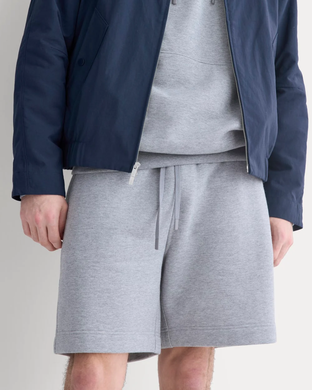 Luxe Fleece Easy Short | Vintage Heather Grey - Image 4
