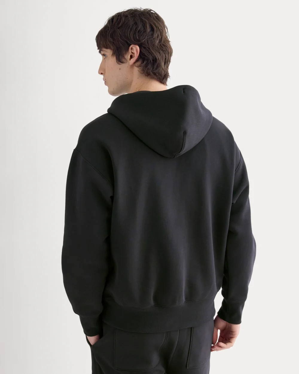 Luxe Fleece Hoodie | Black - Image 6