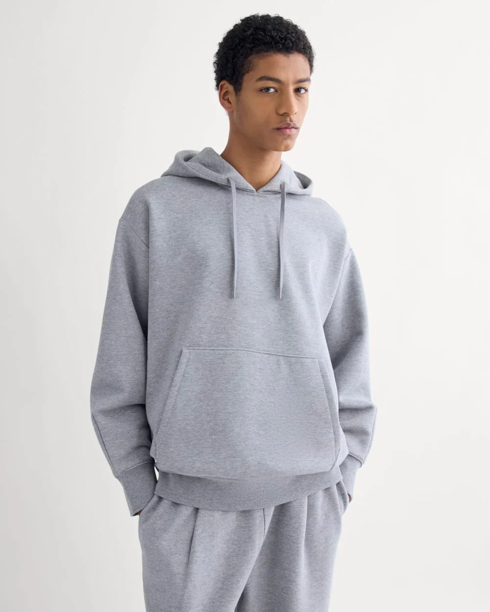 Luxe Fleece Hoodie | Vintage Heather Grey - Image 4