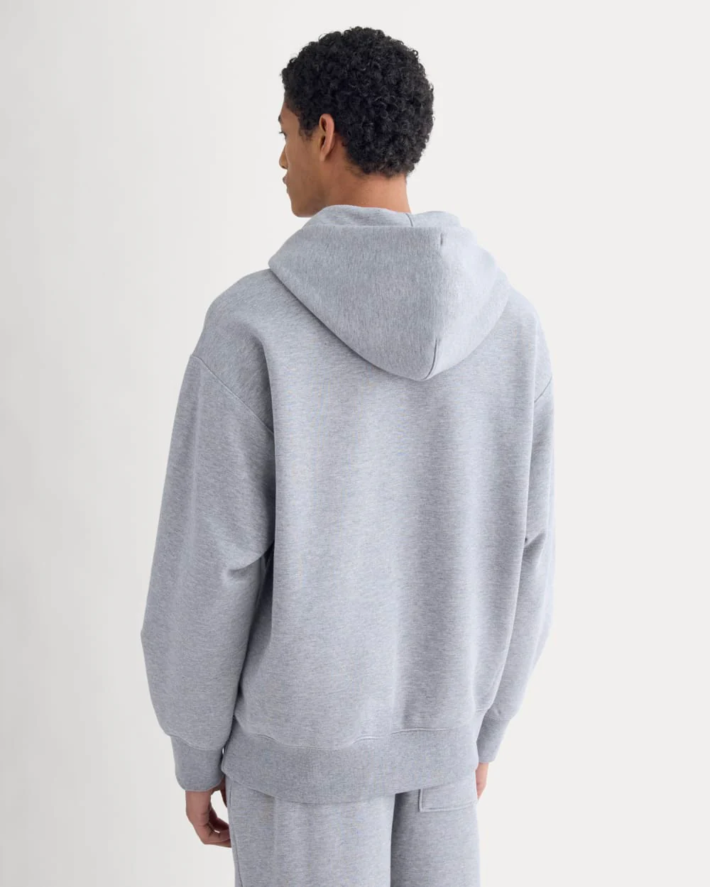 Luxe Fleece Hoodie | Vintage Heather Grey - Image 5