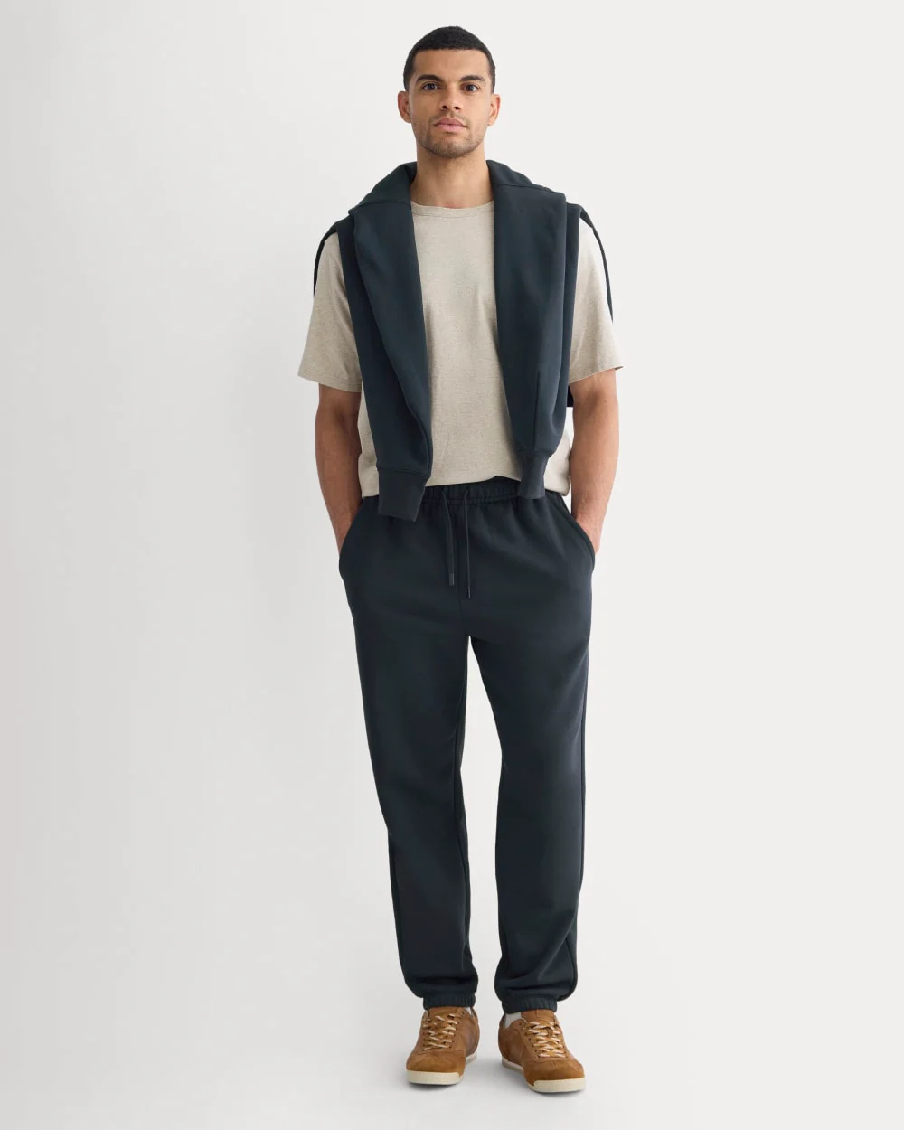 Luxe Fleece Jogger | Deep Navy