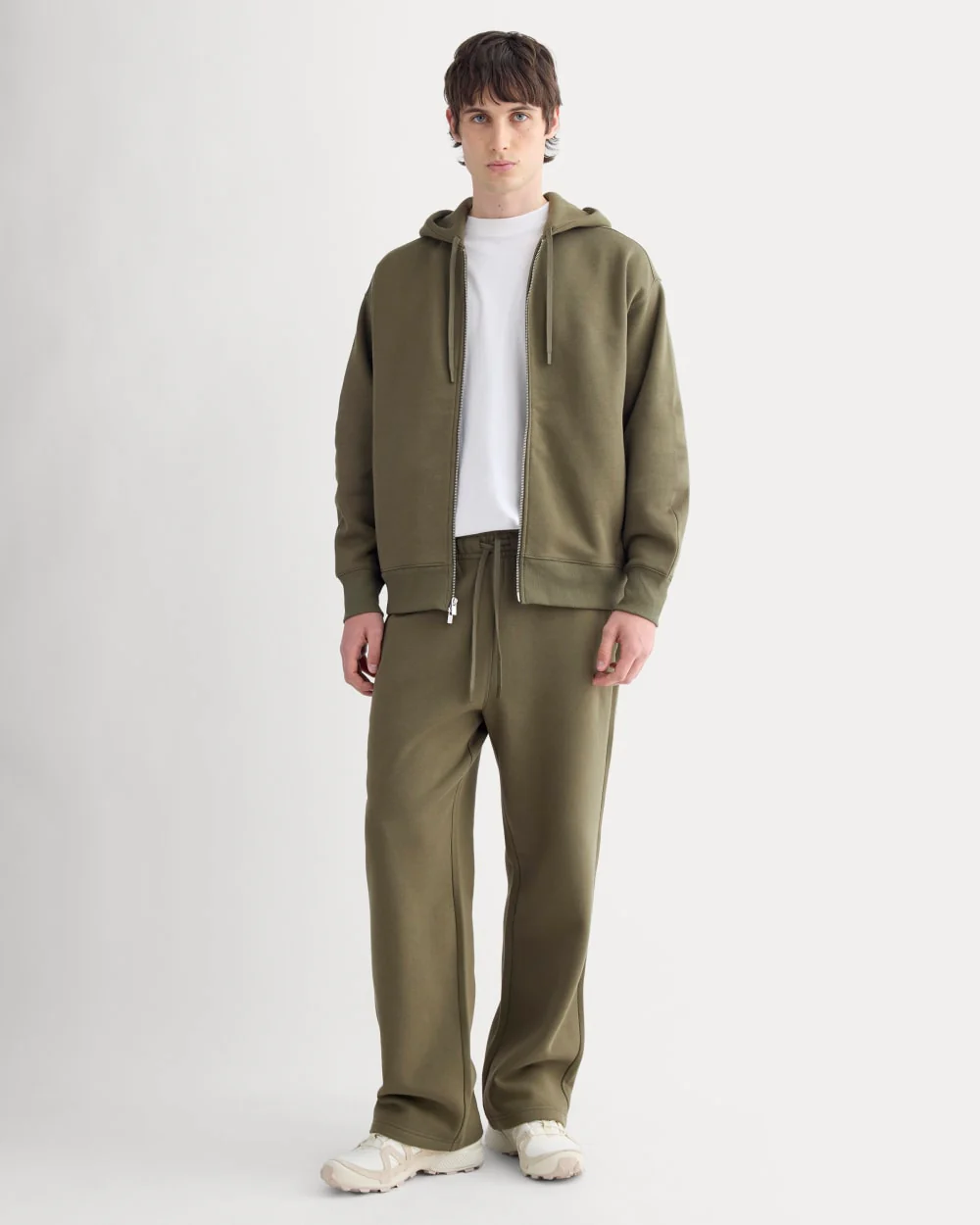 Luxe Fleece Pull-On Sweatpant | Olive Night - Image 3
