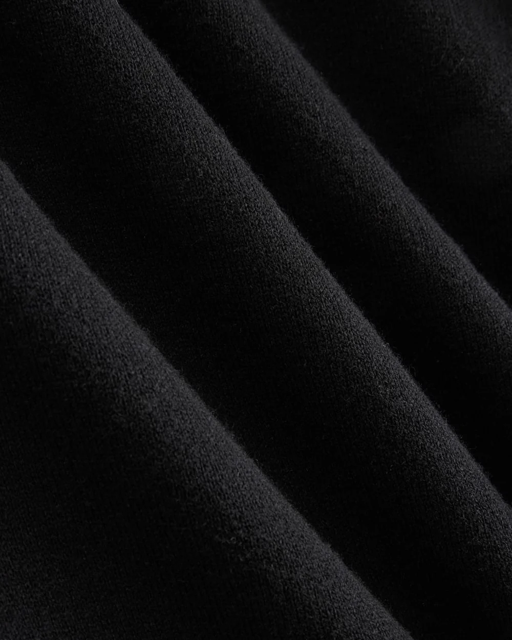 Luxe Merino Double-Knit Sweater | Black - Image 6