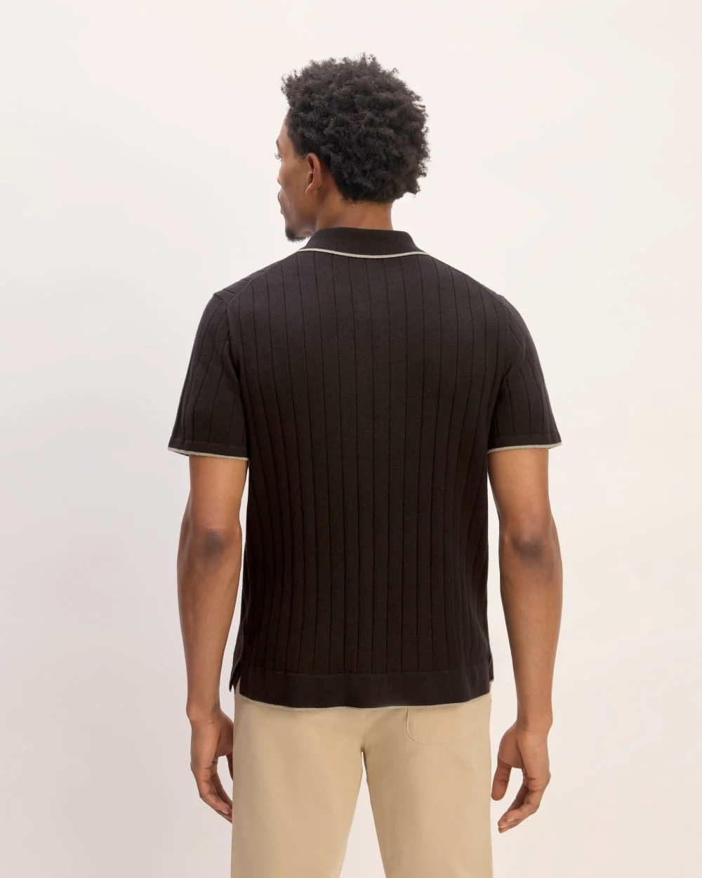 The No-Sweat Button-Down Polo | Black - Image 6